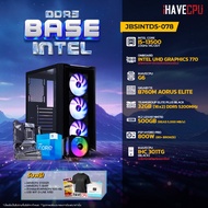 iHAVECPU คอมประกอบ JBSINTD5-78 INTEL I5-13500 / ONBOARD / B760M / 32GB DDR5 5200MHz (SKU-240720770)