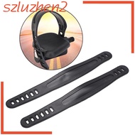 [Szluzhen2] Exercise Bike Pedal Straps Fix Bands Tape Parts Replacement Easy to Install Belts Adjustable Length for Exercise Bike