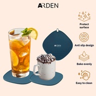 [Fast Delivery] [Arden] Silicone Coasters Heat Resistant Non-slip Dining Table Kitchen Heat Resistan