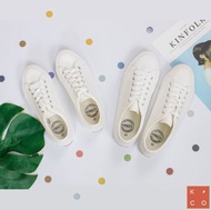 KIM&CO. Cloudy(KF007W) รองเท้าผ้าใบแฟชั่นผู้หญิง กันน้ำสีขาว สุดคลีน  match ง่ายใส่ได้ทุกลุค