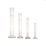 （High discounts）Alittle1.my Glass Measuring Cylinder With Clear Scale Graduated Cylinder Premium Mea
