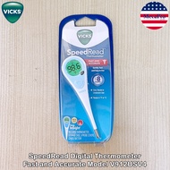 Vicks® SpeedRead Digital Thermometer Fast and Accurate Model V912USV4 เทอร์โมมิเตอร์ ดิจิตอล วัดอุณหภูมิ