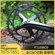 PASS QUEST 110bcd Tooth Plate fsa Road Crank Single Chainring Positive and Negative Chainring Four-C