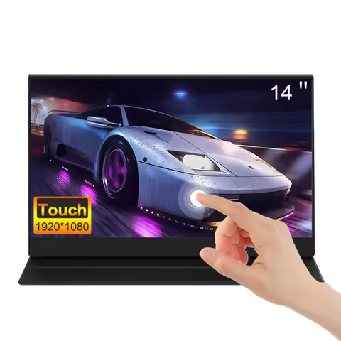 14 inch portable monitor 2.2K for For Laptop XBox PS4 / 5 Switch TV Box Cell Phone PC Extension Moni