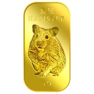 Puregold 1g Hamster Gold Bar l 999.9 Pure Gold