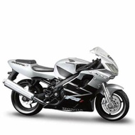 Maisto 1/18 Honda CBR 600F4i Silver Sport Bike Special Edition Diecast Motorcycle