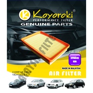 HYUNDAI KIA CERATO(LD) ELANTRA(XD) COUPE(GK) PENAPIS AIR FILTER RHY-2D000-U RKI-2D000-U 28113-2D000