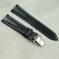 For 22MM seiko leather strap samurai seiko 5 SRPD SKX007 New leather watch strap leather strap brown burst man leather strap