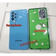Backdoor Cover Rear Cover Plus Camera Glass Samsung A52 A52S - BLUE