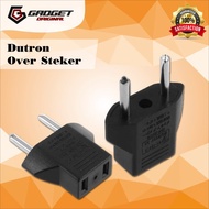 Dutron Over Steker Adaptor Gepeng Sambungan Colokan Charger