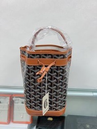 全新歐洲直送✨Goyard petit flot bucket bag 啡色水桶包