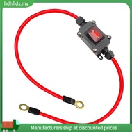 [in stock]DC12V Inline Wire Switch DC12-24V DPST Dual Side Wiring Switch 25A IP67 with on/Off Quick 