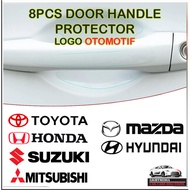 Car Door Handle Protector/Anti-Scratch Sticker Handle Protector 8pcs