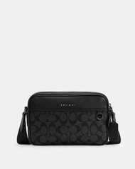 Coach handbag,  bag, 手袋，斜揹袋， crossbody,  雙拉鍊相機袋， double zip ,camera bag