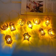 2025 Hari Raya LED Light Decoration String Lights Battery Powered fairy lights Warm Lighting Golden 