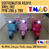 Motor Listrik Anak + Motor Listrik + Motor Aki + Vespa Anak M288 M788