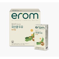 [Erom] 이롬 건강한 무가당두유 190ml Dr Hwang's unsweetened Soymilk 190ml