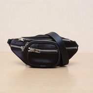 ALEXANDER WANG Attica腰包Mini22黑色尼龍肩背包