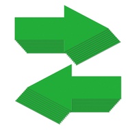 Arrow Floor Sticker Green 10"×5" Directional Floor Decal Self-Adhesive Removable Waterproof Arrow Vi