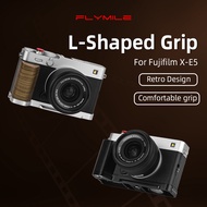 Handheld shooting grip suitable for Fujifilm X-E5 camera  handle L-plate L-shaped cold shoe grip acc