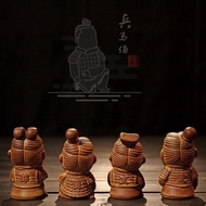 14th National Games National Games Shaanxi Xi'an Terracotta Warriors and Horses Ornaments Tea Ceremo