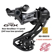 SHIMANO GRX RX810 RD-RX810 Rear Derailleur 11-speed (34T max low sprocket)