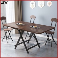 Foldable Dining Table Simple Square Rental Table Household Portable Desk Folding Table Stall Desk