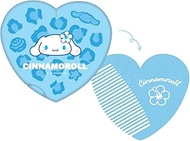 Tees Factory SR-5548023CR Sanrio Characters Heart Shaped Mirror Comb Y2K Cinnamon Roll Approx. H 3.4