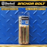 Sherlock Concrete Wall Anchor Bolt Anchor Bolt 8 x 65 mm (content: 5 pcs)