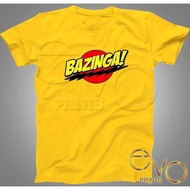 Bazinga Shirt Design Cute For You Yellow Round Neck