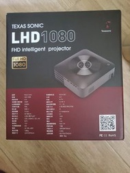 Texas Sonic LHD1080 高清投影機  full HD 1080 not wanbo projector