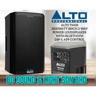 ALTO TS408 2000-WATT 8INCH 2-WAY POWERED LOUDSPEAKER WITH BLUETOOTH,DSP & APP CONTROL ( 408 )