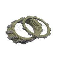 จานเสียดทานเหล็กชุดเพลทคลัตช์ประสิทธิภาพสูงสำหรับมอเตอร์ไซค์คาวาซากิ Z1000 Z1000SX ZX-10R Z 1000 100