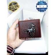 [100% Genuine LEATHER] GENUINE LEATHER MEN'S WALLET Quality imported leather wallet full leather wal