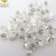 100 Pcs/Biji VVS/VS Natural Diamond/Berlian Tabur Mess Eropa Putih