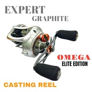 2024 EXPERT GRAPHITE OG 200 OMEGA ELITE EDITION BC BAITCASTING FISHING REEL