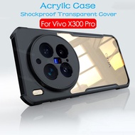 For VivoX300Pro 2025 Casing For Vivo X300 Pro X300Pro X 300 VivoX300 Pro VivoX300Pro Transparent TPU