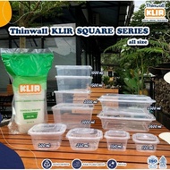 Plastic food box container 120ml 150ml 350ml 500ml 600ml 750ml