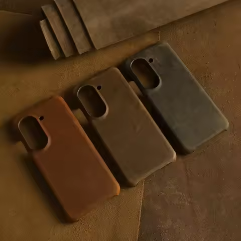 Handcrafted Genuine Leather Case for Asus Zenfone 10 9 Real Cowhide Crazy Horse Pattern Phone Cover 