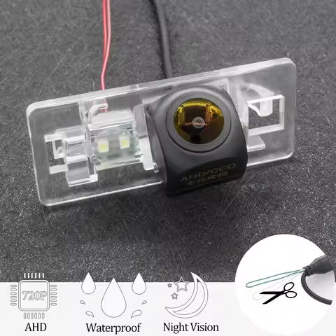 AHD 1280*720P Vehicle Backup Camera For Audi A1 2011-2014 A4(B8) 2007-2016 A8 1997-2014 A3 8V 2012-2