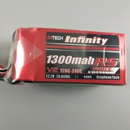 Infinity Graphene Technology Lithium Battery 1300mah 6S1P 22.2V FORCE V2 New Style