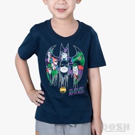 DOSH BOYS T-SHIRTS BATMAN เสื้อยืดคอกลมเด็กชาย 9DBBT5183-NV (4-12)