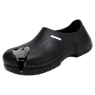 SEPATU KITCHEN ANTI-SLIP M-BOYA UJUNG BESI/CHEF SHOES M-BOYA ANTISLIP & TAHAN AIR MELINDUNGI DARI BE