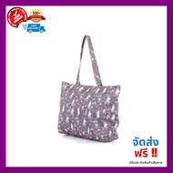 จัดส่งฟรี HAPITAS กระเป๋าพับ กระเป๋าสะพาย ทรง Tote Bag ลาย Moomin Purple กระเป๋าเดินทางใบที่2 สำหรับใส่เสื้อผ้าสิ่งของไปเที่ยว ทำงาน ซื้อของ ใช้ได้ทั้งผู้หญิงและผู้ชาย