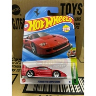 LeHuong Diecast - Hot Wheels Ferrari F40 Competizione (Red) Model Car
