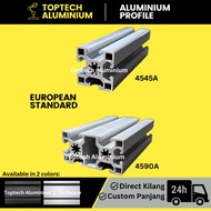 [Customized Length/Heavy-duty] 45 Series Aluminium profile/conveyor/engineering 4545 & 4590 commerci