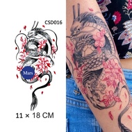 【Mars Tattoo】Common Tattoo, Colored Tattoo, Long Lasting,Temporary Tattoo Sticker, Fake Tattoo, Drag