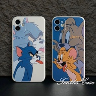 Huawei Nova 5T Y70 Y90 10 10se 9 8 7 4e 3i 7i 7se Y6P Y7A Y9 Prime 2019 Mate 30 40 50 Pro P30 P50 P40 Cartoon Couples Mouse Cat Phone Case Soft Cover