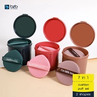 7Pcs/Box Mini Makeup Sponge Air Cushion Powder Puff Cosmetics BB Cream Foundation 气垫粉扑 Span Mekap