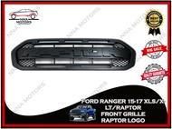 FORD RANGER 2015 2016 2017 XLS/XLT RAPTOR Front Grille Car Grill Guard All Black